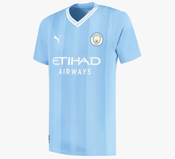 Áo bóng đá CLB man City 2023-24 sân nhà